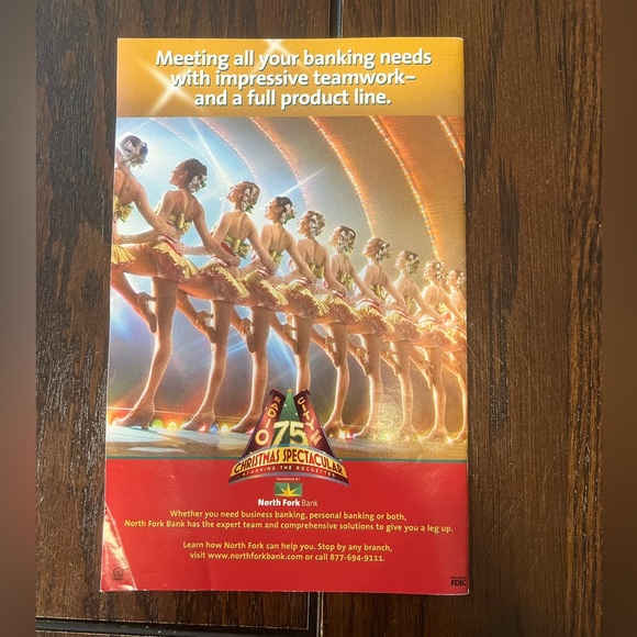 Radio City 75th Christmas Spectacular Program November/December 2007 - Picture 2 of 8